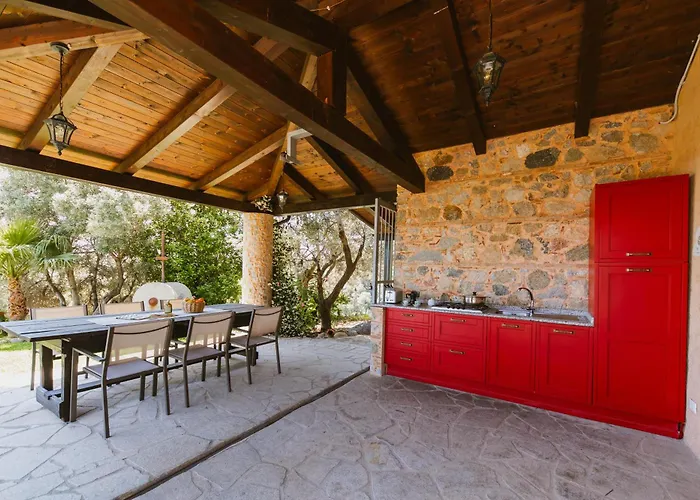 Calami - Romeo - Private With Pool, Seaview & Olive Grove